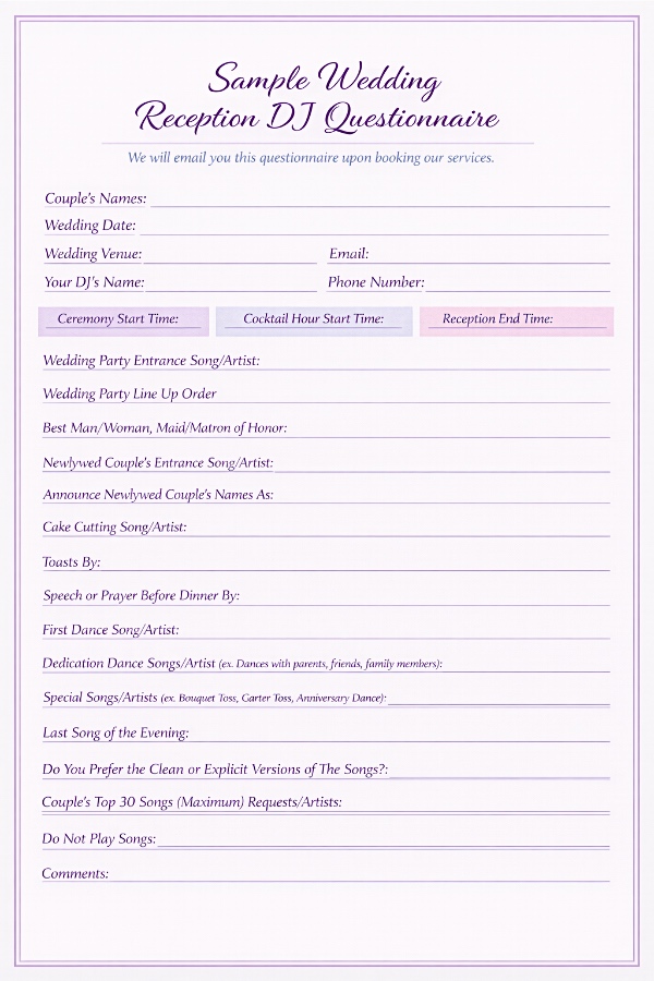 Affordable wedding DJ Michigan