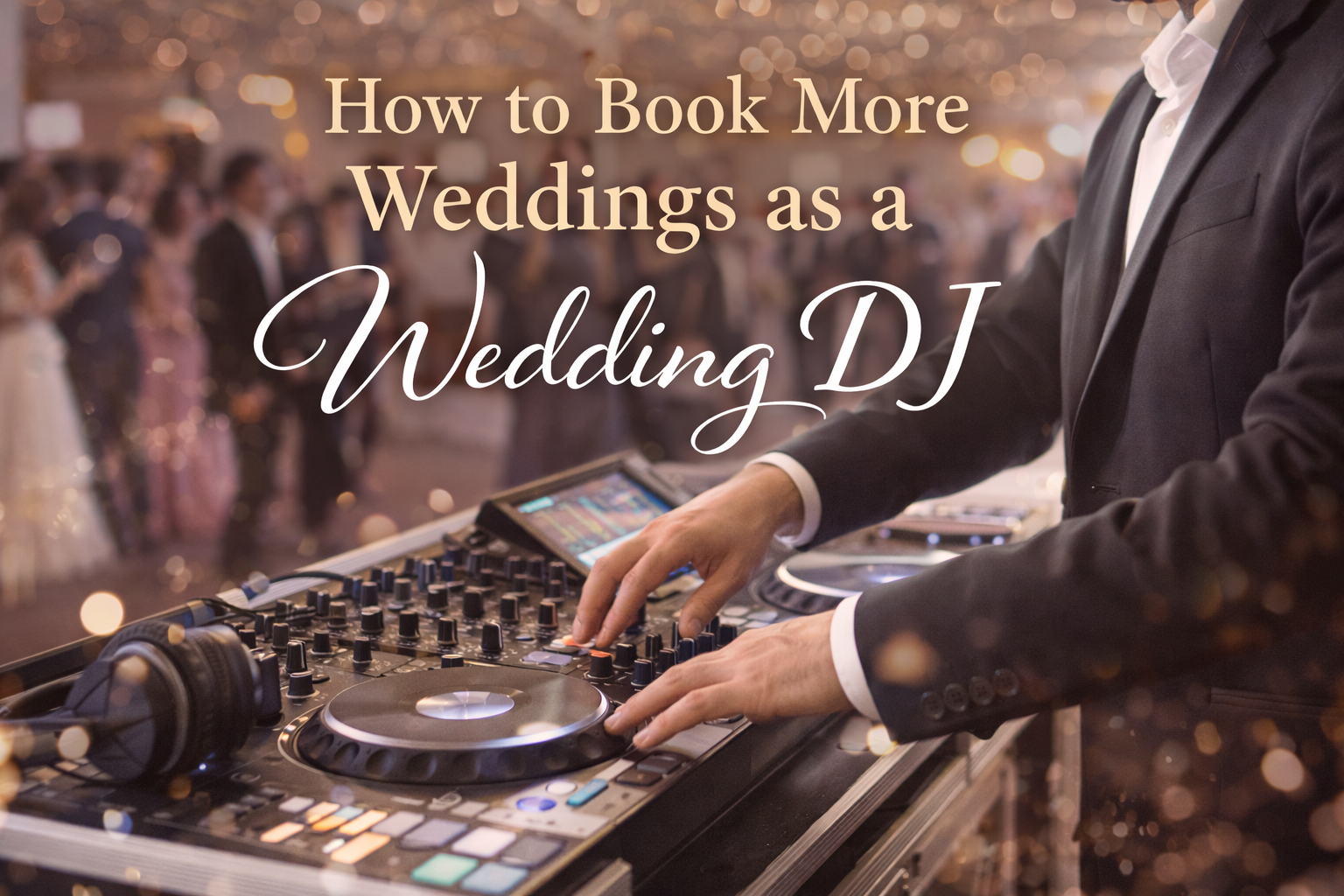 How to Book More Weddings as a Wedding DJ (2026)