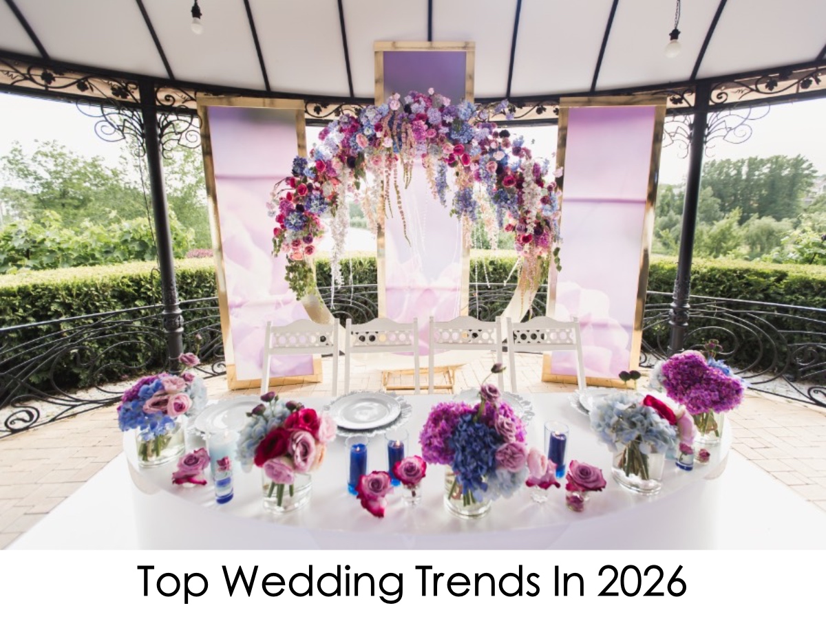 Top wedding trends in 2026