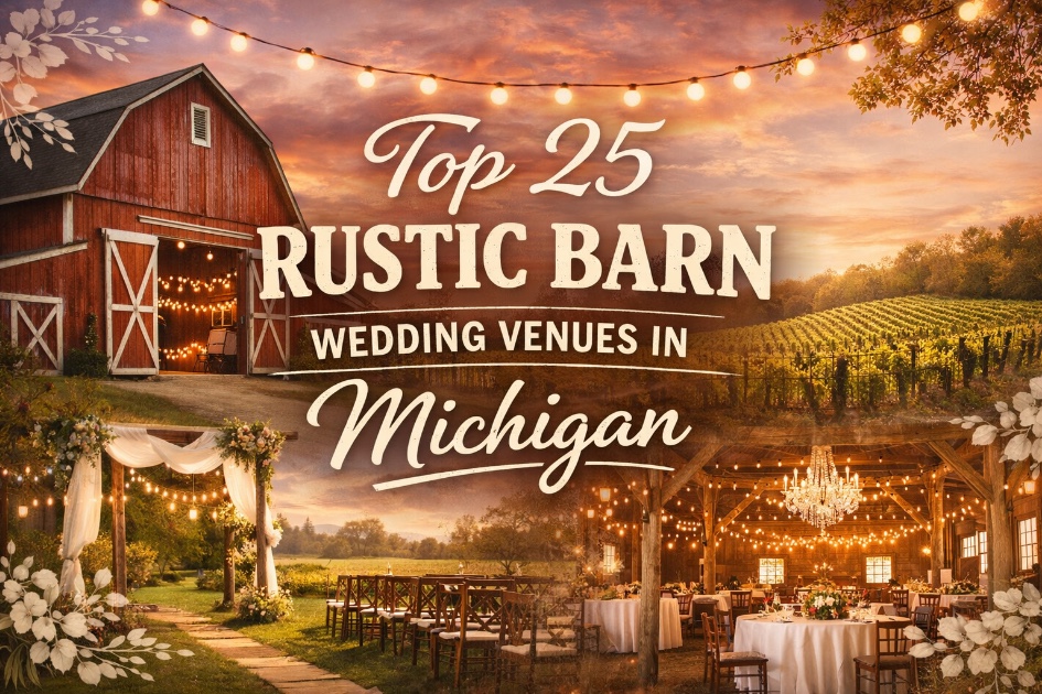 The Top 25 Rustic Barn Wedding Venues In Michigan (2026 Guide)