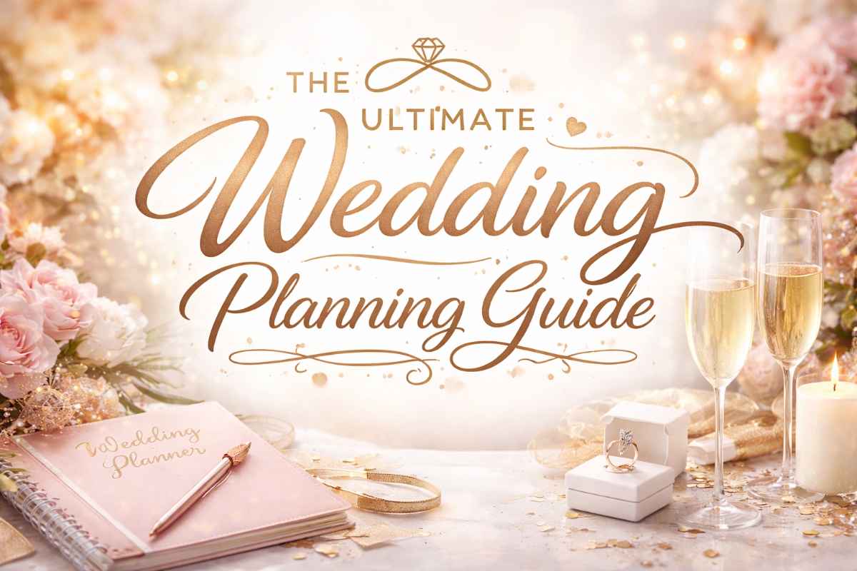 Ultimate Wedding Planning Guide (Step-by-Step for 2026 Couples)