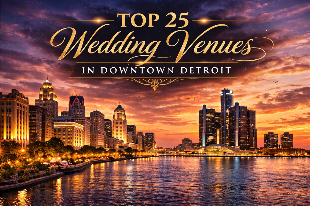 Top 25 wedding venues in downtown detroit