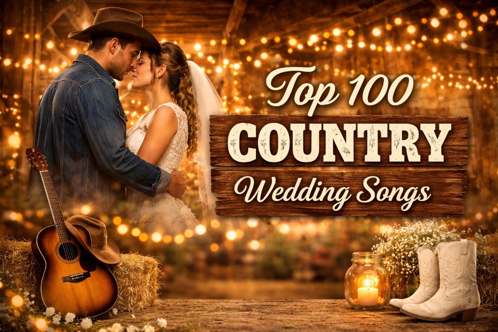 Top 100 Country Wedding Songs (2026)