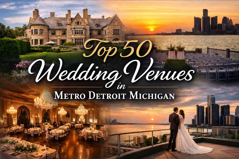 Top Wedding Venues in Metro Detroit (50 Favorites)