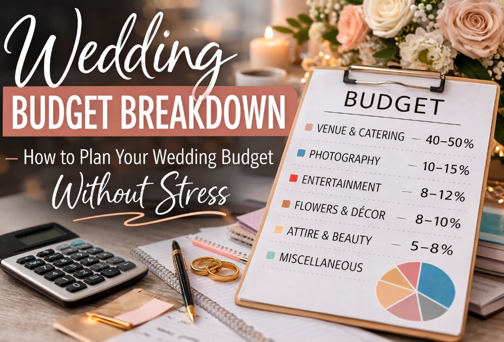 Wedding budget breakdown