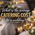 What is the average catering cost for a wedding?