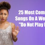 25 most common songs on a wedding do not play list