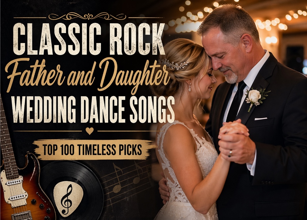 Top Classic Rock Father and Daughter Wedding Dance Songs