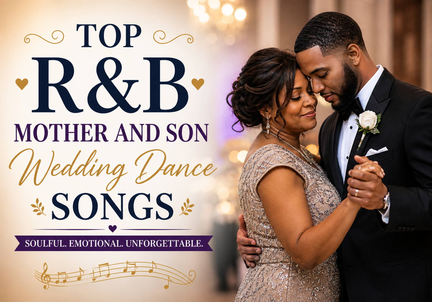 Top R&B Mother and Son Wedding Dance Songs