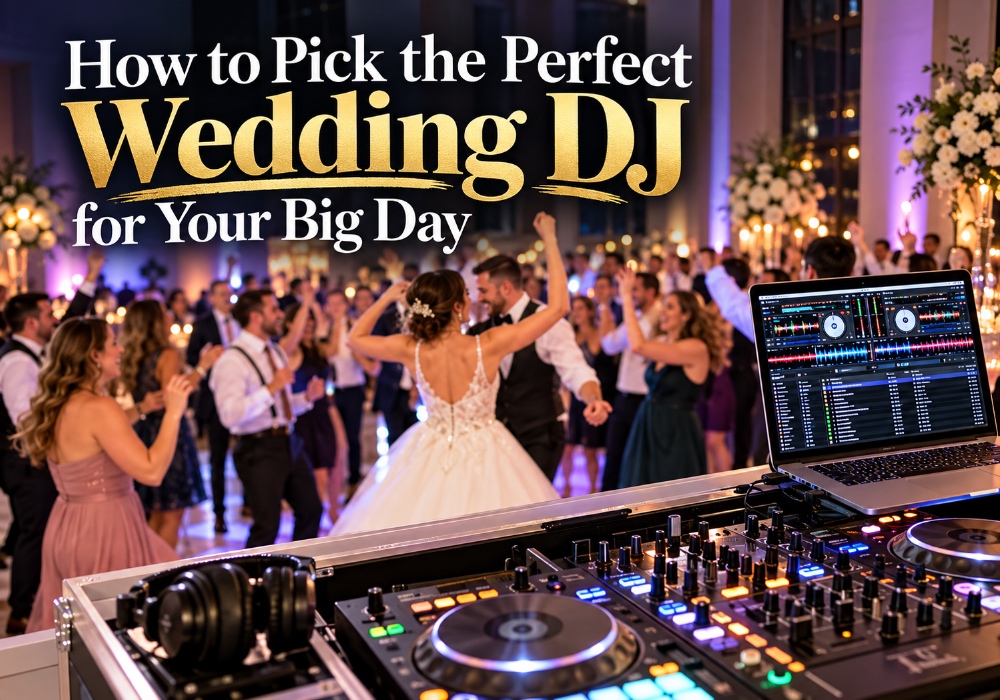 How to pick the perfect wedding dj